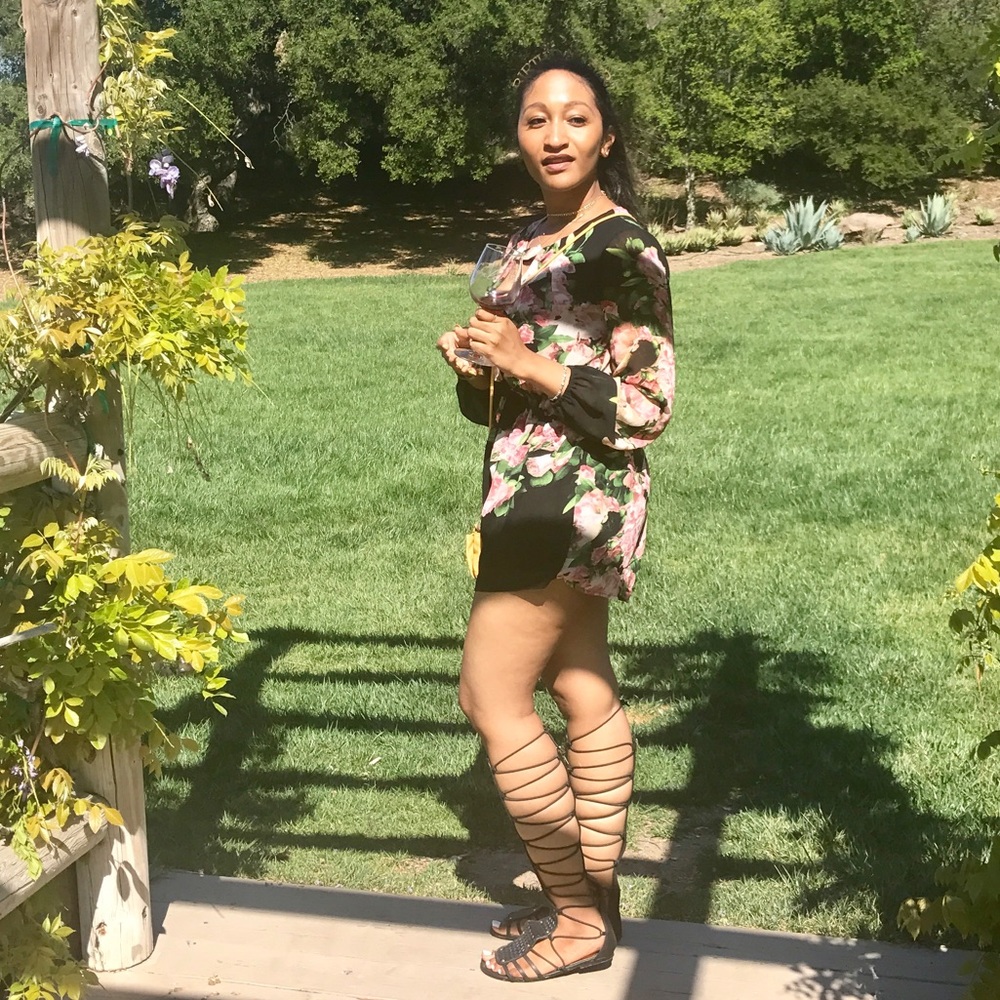 Floral romper - Picture 9 of 9